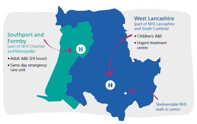 Shaping Care Together Footprint Map